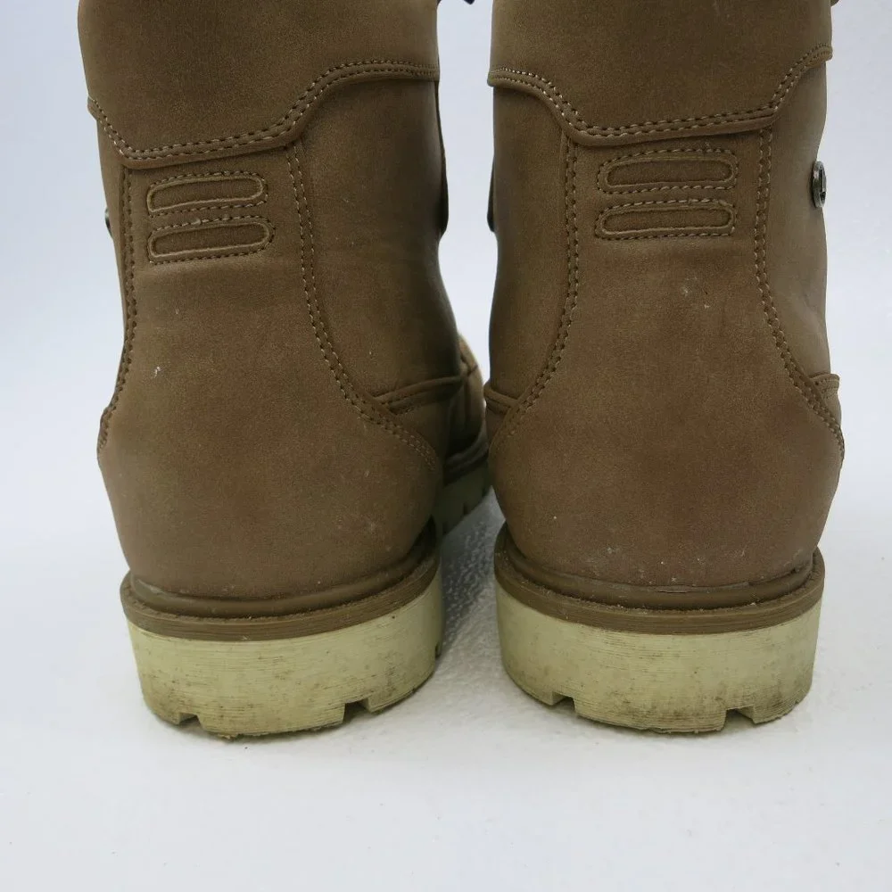 Lugz Nubuck Padded Leather Boots Hiking Work Boot Footwear Shoe's Men's Sz 13